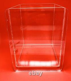 Acrylic Display Box Collectible Display Case Clear Store Display 6.75 x 7 x 9