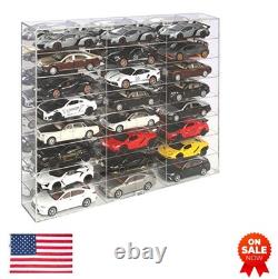 Acrylic Display Case 124 Scale Diecast Toy Car Storage Showcase 24
