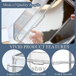 Acrylic Display Case Clear Plastic Purse and Handbag Storage Organizer For