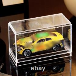 Acrylic Display Case Organizer for 1/64 Scale Diecast Model Car Storage Box