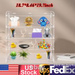 Acrylic Display Case Storage Shelf Stand Donut Cookie Display Cabinet Countertop