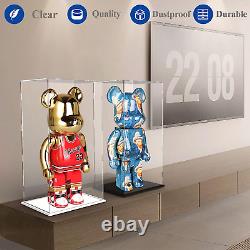 Acrylic Display Case for Large Collectibles, 29 Inch Tall Clear Acrylic Box