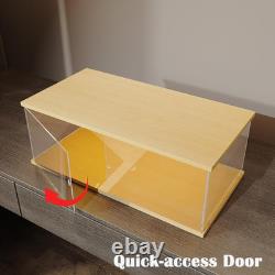 Acrylic Display Case with LED Light, Large Display Case for 1/8 Scale