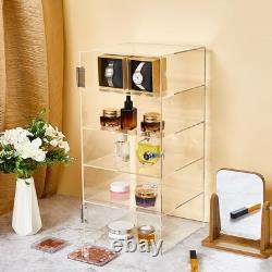 Acrylic Display Case with Lock Key Countertop Display Case Clear Showcase Dis