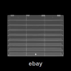Acrylic Toy Car Display Case Clear Display Box Wall Mounted Toy Display Shelf US