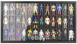 Action Figure Display Case 3.75 Figurine Toy Shelf Showcase Wood 36 Pcs Holder Action Figure Display Case 3.75 Figurine Toy Shelf Showcase Wood 36 Pcs Holder