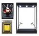 Action Figure Display Case Figurine Acrylic Adjust Led Light Diecast Car Cabinet