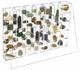 Adjustable Acrylic Display Case Wall Or Desktop 35 Room Storage Collectibles