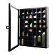 Adjustable Rock Display Case Wooden Crystal Organizer For Stones Storage Rock Co