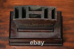 Amazing Rare Royal Sovereign Pencil Co Wood Store Display Case