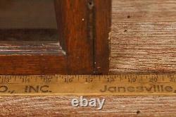 Antique 1900's Countertop Store Display Case Dry Goods Cigar Department Store