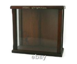 Antique Advertising Brighton Store Display Case for Mens Garters & Suspenders