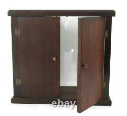 Antique Advertising Brighton Store Display Case for Mens Garters & Suspenders