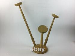 Antique Art Deco Style 1950s Mid Century Store Window Hat Rack Display Stand