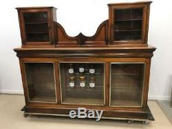 Antique Belgian Pharmacy/Drug Store Shelving, Counters, Bookcases/Display Cases