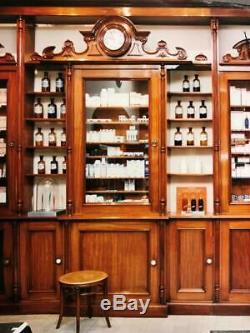 Antique Belgian Pharmacy/Drug Store Shelving, Counters, Bookcases/Display Cases