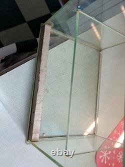 Antique Chen Yu Richard Hudnut Glass Store Display Case Cabinet Cosmetic Makeup