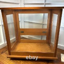 Antique Countertop Showcase General Store Laboratory Display Reynolds Branson
