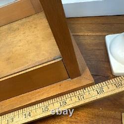 Antique Countertop Showcase General Store Laboratory Display Reynolds Branson