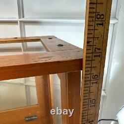 Antique Countertop Showcase General Store Laboratory Display Reynolds Branson