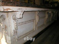 Antique Country General Store Counter 12' 3 Lg. 30 Deep, Very Nice Fancy