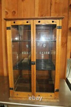 Antique Country Store Bread, Cake, Pie Display Case Showcase Counter Top Diehl