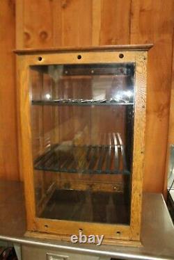Antique Country Store Bread, Cake, Pie Display Case Showcase Counter Top Diehl