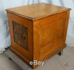 Antique Country Store Display Clarks Six Drawer Spool Cabinet