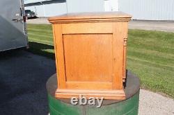 Antique Country Store Vintage c. 1900 Clark's 6 Drawer Oak Spool Cabinet Display