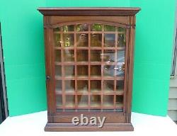 Antique DIAMOND DYES Oak Store Counter Display Pigeon Hole Cabinet NO ADV TIN