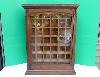 Antique Diamond Dyes Oak Store Counter Display Pigeon Hole Cabinet No Adv Tin