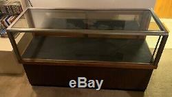 Antique Display Wood Glass Store Vintage Royal Show Case Co