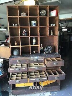 Antique General Store Cabinet