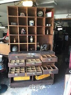 Antique General Store Cabinet