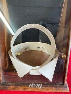 Antique General Store Display 1917 Counter Top Slip Grip Collar Fastener Display