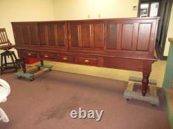 Antique Show Case Jewelry Store Tobacco Shop Museum Collector Display Mahogany