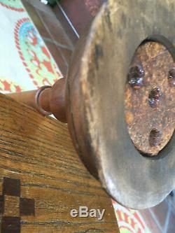 Antique Vintage General Store Display Victorian Shoe Stand Wooden