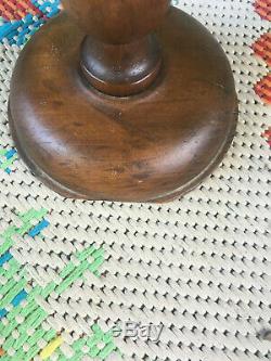 Antique Vintage General Store Display Victorian Shoe Stand Wooden