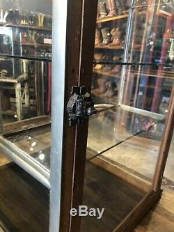 Antique country store display case tower nickel ca 1890