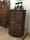 Antique Rotating Hardware Store Nut /bolt Cabinet A. R. Brown, Erwin Tn