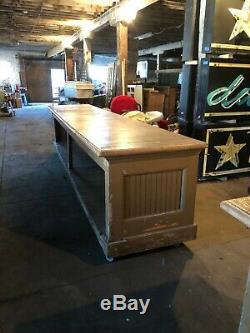 Antique store counter, General Store Counter, Mercantile Sales Counter