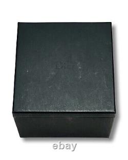 Authentic DIOR Black EMPTY Box Watch Display Case Storage for Dior VIII watch