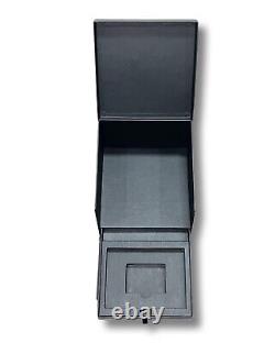 Authentic DIOR Black EMPTY Box Watch Display Case Storage for Dior VIII watch