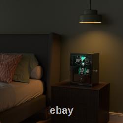 Automatic 2/4/6/8 Watch Winder Box+3/5/6 Display Storage Case Jewelry Drawer LED