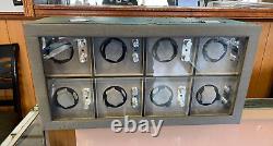 Automatic 8 Watch Winder Display Storage Case