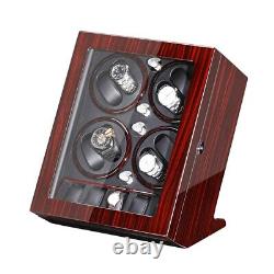 Automatic Rotation 8+5 Watch Display Box Storage Organizer Box Case Gift Wooden