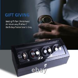 Automatic Rotation 8+9 Watch Winders Display Box Storage Case Organizer Gift US