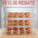 Bakery Pastry Self Serve Display Case 3 Trays Deli Convenience Store Candy Donut