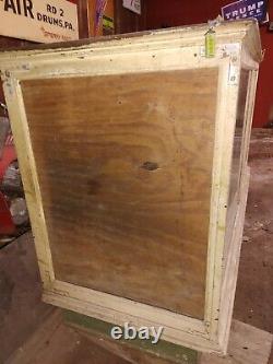 Beautiful 6 foot antique store display case