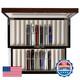 Besforu Wood Pen Display Case 24 Slot Fountain Pen Storage Organizer Drawer Top